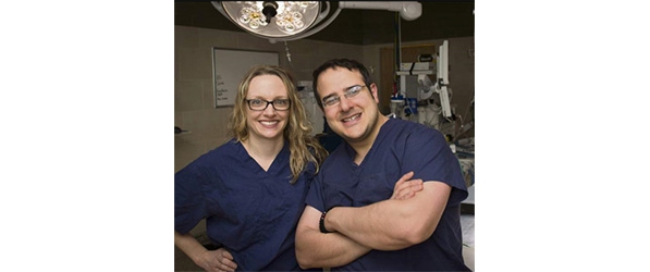 "Doctors Stephen Esper and Jennifer Holder-Murray"