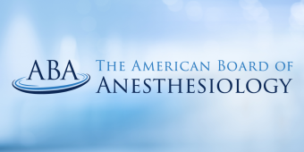 American Board of Anesthesiology (ABA) logo