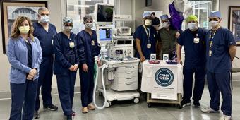 CRNAs celebrating CRNA week at UPMC Presbyterian